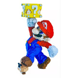 Super Mario Wonder Go Mini Bloques Figura Armable 3d Regalo