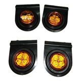 Juego Faros Flexibles Led Ambar Camion Trailer 3030e Baiml