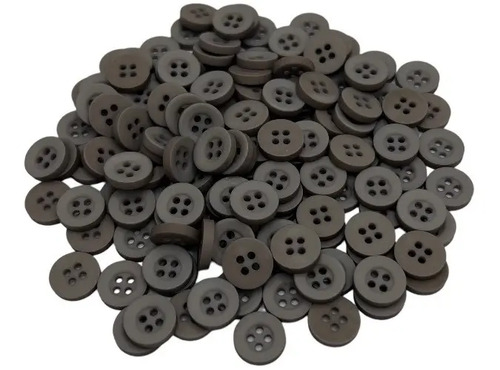 Boton Acrilico 4 Huecos Ropa De 11mm 1002-18 Pack 144 Pzas