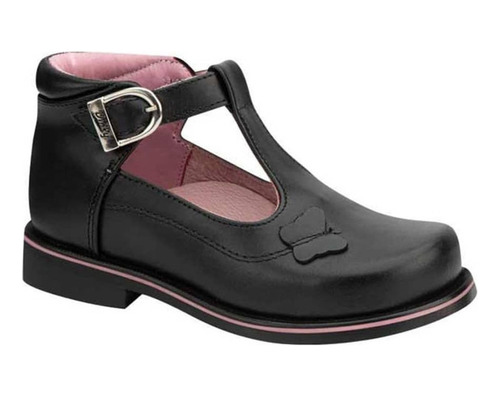 Zapato Escolar Para Niña De Piel Marca Dinky Modelo 7055