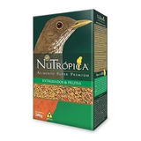 Nutropica Racao Para Aves Sabia E Passaro Preto 300g