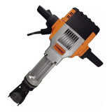 Martillo Demoledor Rompe Pavimento 2000w 62j +punta+carro Color Naranja