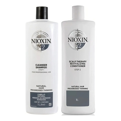 Kit Shampoo Y Acondicionador Cabello Anticaida Nioxin 2 1l | Meses sin interés