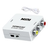 Conversor Hdmi Para Avi Conecta Na Tv De Tubo Rca Promo