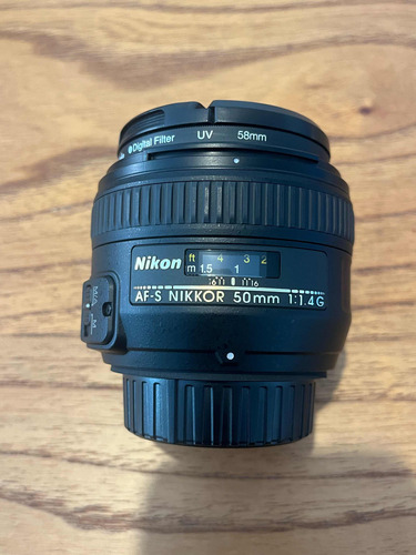 Lente Nikon 50mm 1.4