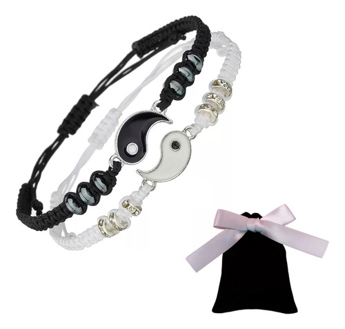 Pulsera Manilla Yin Yang Parejas Amor Y Conexion Tai Chi