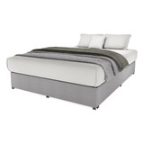 Base Cama Box Madera Tapiz King Size