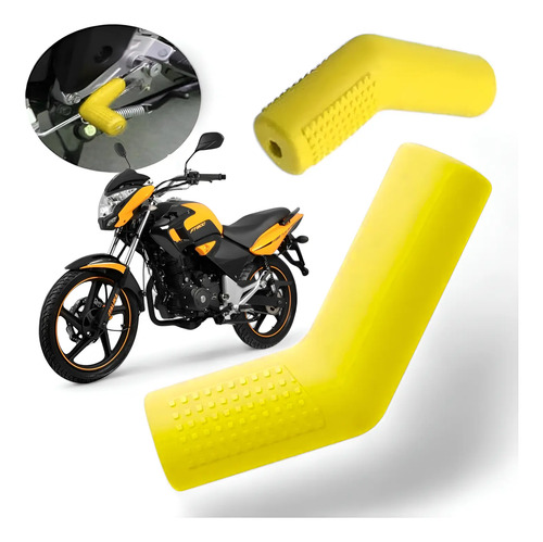 Protector De Calzado Cubre Pedal Cambio Colores Moto