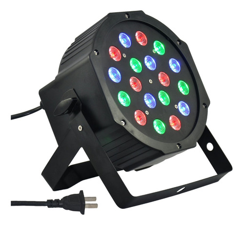 Proton Par 18 Led Rgb Efectos Luces Dj Boliche Premium