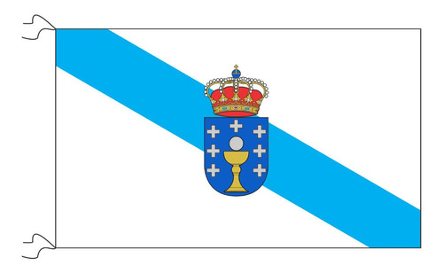 Bandera De Galicia 30x45cm Y Todas Las Provincias De España