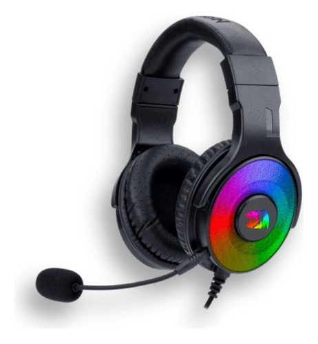 Auriculares Gamer Redragon Pandora 2 H350rgb-1 Color Negro