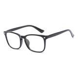 Marco Lentes Ópticos Thin Jack Shiny Black Negro Medium 54mm