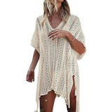 Salida De Playa Pareo Cover Up Baño Ropa Vestido Mujer