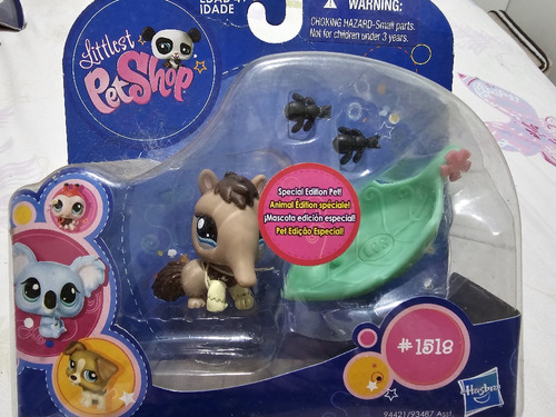 Lps Littlest Pet Shop #1518 Tamanduá Com Formigas Hasbro 