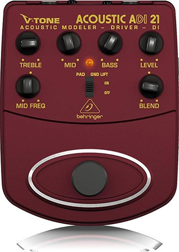 Pedal V-tone Acoustic Behringer Adi21 