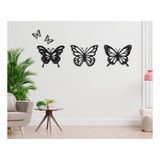 Cuadros Decorativos Mariposas Monarca 3d /corte Laser En Mdf