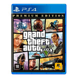 Gta V Premium Edition - Gta 5 Ps4 - Novo Com Nota Fiscal