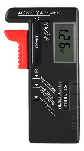 Pantalla Digital De Verificación De Voltaje De Batería Bt-16