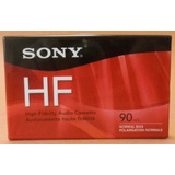 Sony Hf Alta Fidelidad Normal Bias 90 Min Cinta De Cassette 
