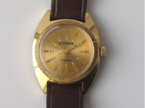 Antiguo Reloj Citizen Cuerda Para Dama 60's No Timex Casio 