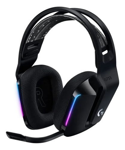 Logitech Audifonos G733 Inalámbricos Para Juegos Negro