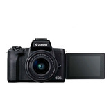 Camara Canon Eos M50 Mark Ii 15-45 24mp 4k Bth Wifi Entrega