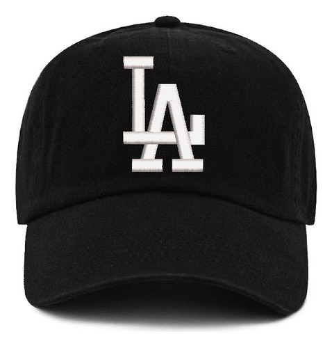 Gorro Jockey Curvo Los Angeles Dodgers Mlb Bordado