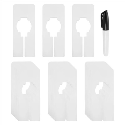 30 Separadores De Armario Para Colgar Ropa, Ropa Rectangular