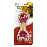 Juguete Para Perro Dental Hueso Sabor Tocino Mediano Color Varios