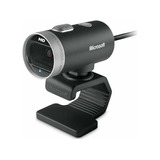 Cámara Web Microsoft Lifecam 6ch-00001 Hd 30fps Color Negro