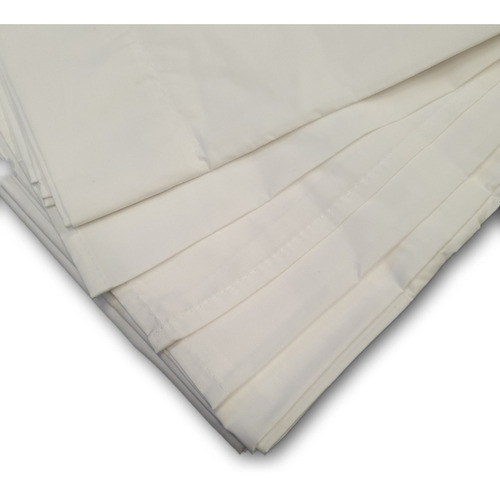 10 Sabana Hotelera Queen Size 250 Hilos De 240x280, 110gr/m2