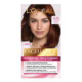 Tinte Imedia Excellence Loréal Creme Tono 4.45