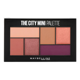 Paleta De Sombras The City Mini Blushed Avenue Maybelline Efecto Mate