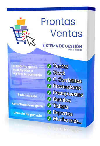 Prontas Ventas - Programa Stock Codigos De Barra Caja Diaria