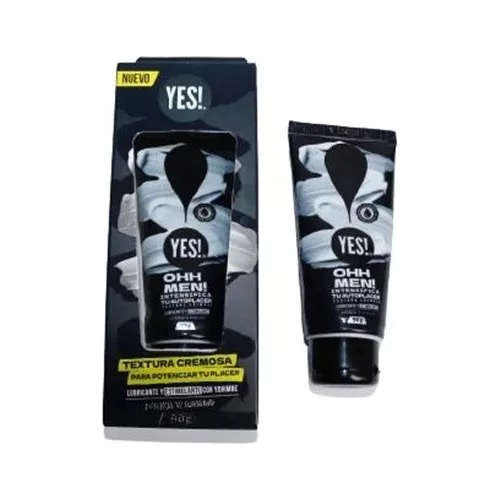 Lubricante Yes! Oh Men 90g Cremoso A Base De Agua