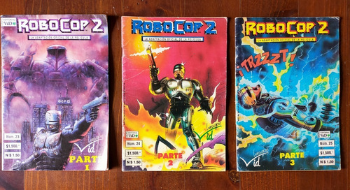 Robocop 2 Comics Adaptación De La Pelicula Serie Completa