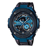 Reloj Para Hombre Casio G-shock Gst_200cp_2a Multicolor Bisel Negro