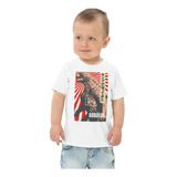 Polera Unisex Infantil Godzilla Lineas Algodon Estampado