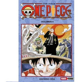 Manga One Piece #4 / Playtyp De Eiichiro Oda. Serie One Piece, Vol. 4. Editorial Panini, Tapa Blanda En Español