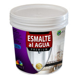 Esmalte Al Agua, Premium Blanco Marfil, Tineta 10 Lts