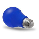 Lampara Led  Bulbo 5w Luz Azul E27