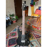 Guitarra Eléctrica Ibanez Gio Grg Negra 24 Trastes