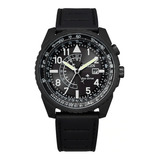 Citizen Nighthawk Black Leather Bj7135-02e ........ Dcmstore