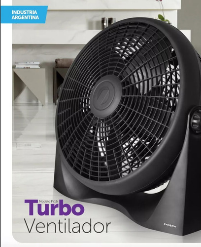 Turboventilador Indelplas Iv16  60w