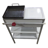 Plancha Comal 40x40 Y Mesa