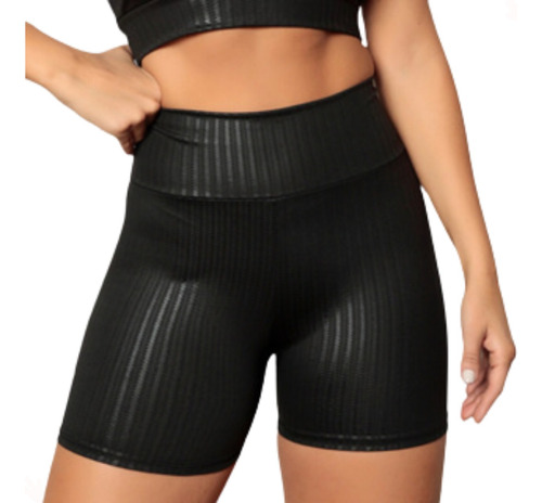 Roupa Feminina Para Academia Short Curto 3d Empina Bumbum