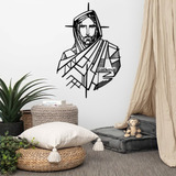 Jesús Cuadro Decorativo Arte De Pared Moderno Madera Mdf 6mm