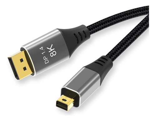 Cable Mini Dp A Dp 8k @60hz 4k @144hz Displayport 1.4 Hdtv