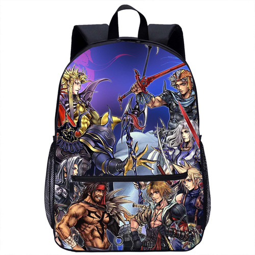 Mochila Escolar De Final Fantasy Student Amazon Pattern 3d F