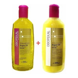 Shampoo + Acondicionador Argan Con Keratina Obopekal 500gr